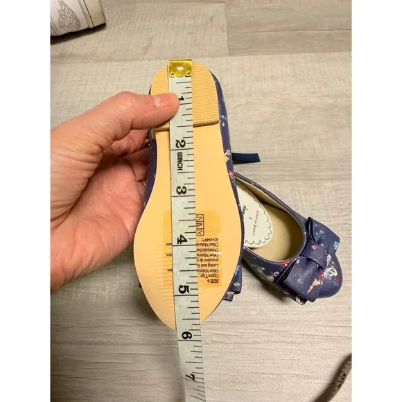 NWT Disney Snow‎ White Janie & Jack  bow flats girls 6 - Picture 4 of 7